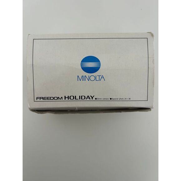 Minolta Freedom Holiday Point & Shoot Film Camera with Original Manual Vintage - Picture 6 of 7